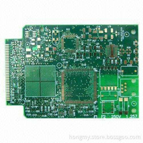 Immersion Gold 10-layer PCB with BGA and Bonding IC